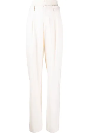 MONSE Pantaloni dritti con doppia vita