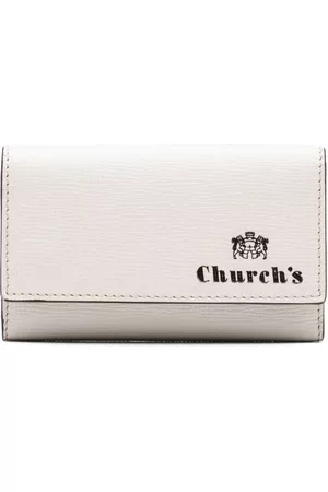 Church's Portacarte - Portachiavi tri-fold St James in pelle - Bianco