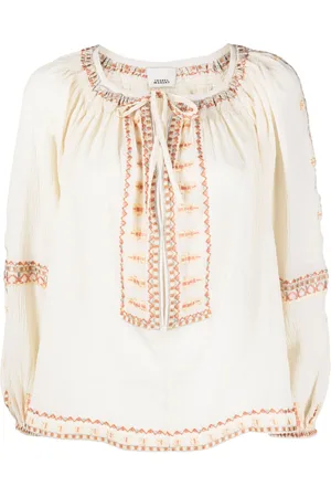 Isabel Marant Blusa Clive con paillettes