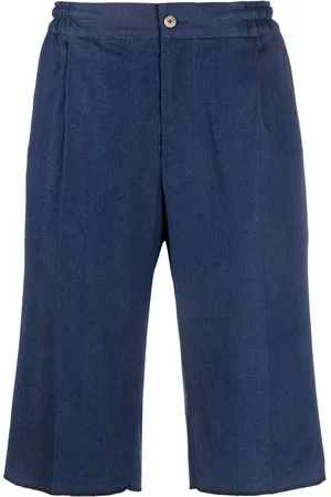Kiton Bermuda denim