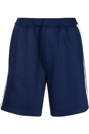 Dsquared2 Uomo Shorts sportivi - Shorts sportivi a righe - Blu