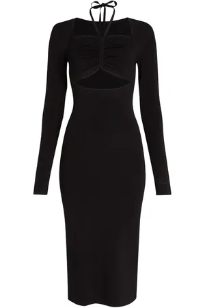 Karl Lagerfeld Abito midi con dettaglio cut-out