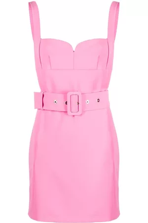 Pinko Donna Vestiti sexy - Abito corto con scollo a cuore - Rosa