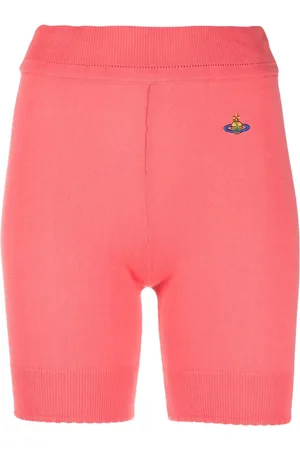 Vivienne Westwood Shorts a coste con ricamo