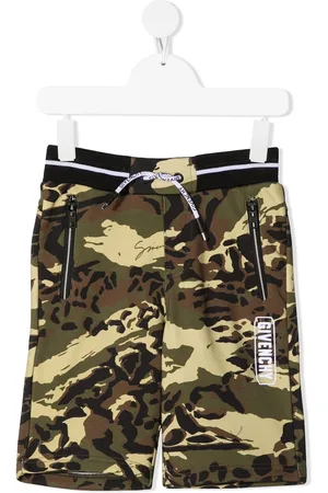Givenchy Shorts sportivi con stampa camouflage