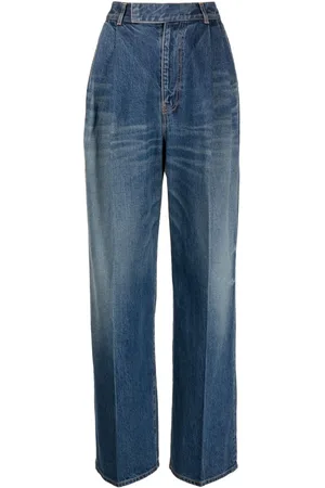 UNDERCOVER Jeans dritti a vita alta