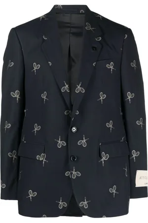 LARDINI Blazer monopetto con stampa