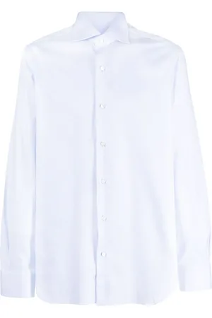 BARBA Camicia con colletto ampio