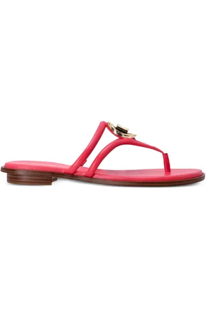 Michael Kors Sandali slides Hampton con placca logo