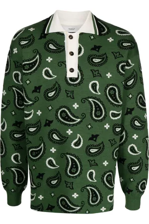 PRINGLE OF SCOTLAND Maglione con motivo paisley jacquard