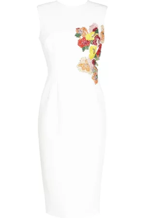 RACHEL GILBERT Donna Vestiti paillettes - Abito con paillettes - Bianco
