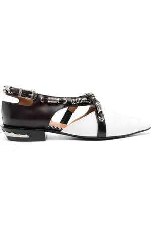 TOGA PULLA Ballerine con design a inserti
