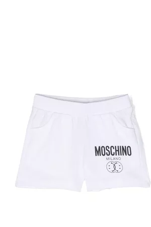 Moschino Pantaloncini - Bermuda con stampa - Bianco