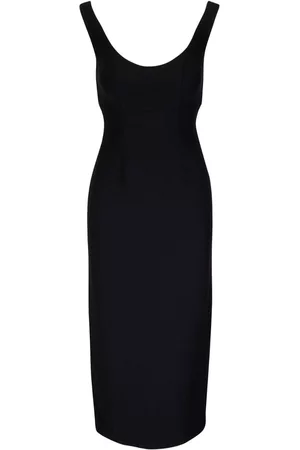 Roland Mouret Donna Vestiti midi - Abito midi smanicato - Nero