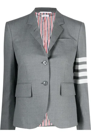 Thom Browne Blazer monopetto con righe