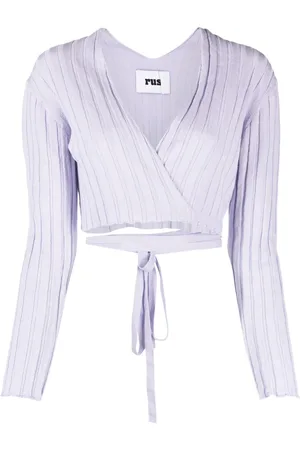 RUS Cardigan crop a coste