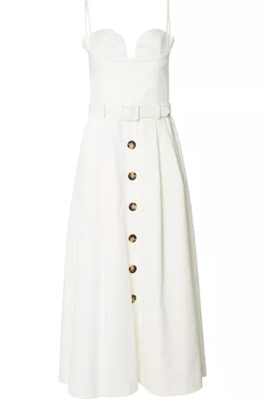 Carolina Herrera Donna Vestiti scollo a cuore - Abito con scollo a cuore - Bianco