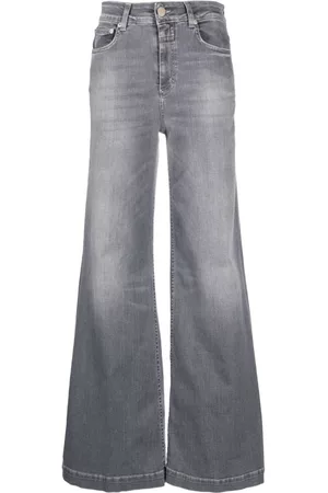 Closed Donna Jeans a zampa & bootcut - Jeans effetto schiarito - Grigio