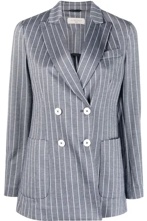 Circolo Blazer doppiopetto gessato