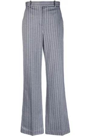 Circolo Pantaloni svasati gessati