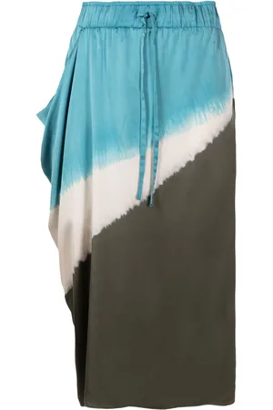 Uma Raquel Davidowicz Gonna midi con fantasia tie dye