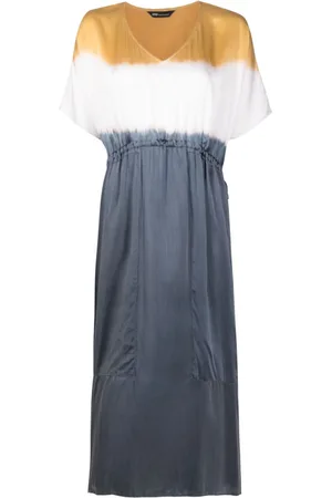 Uma Raquel Davidowicz Abito midi con fantasia tie-dye