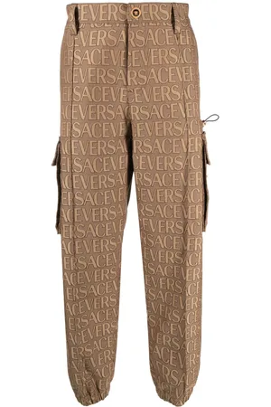 VERSACE Pantaloni cargo Allover