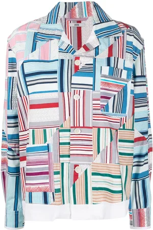 BODE Camicia con design patchwork