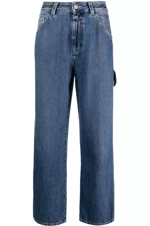 Closed Donna Jeans a zampa & bootcut - Jeans crop Neige a gamba ampia - Blu