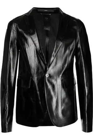 SAPIO Blazer monopetto in pelle
