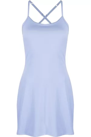 P.E Nation Donna Vestiti sexy - Abito corto smanicato con scollo rotondo - Viola