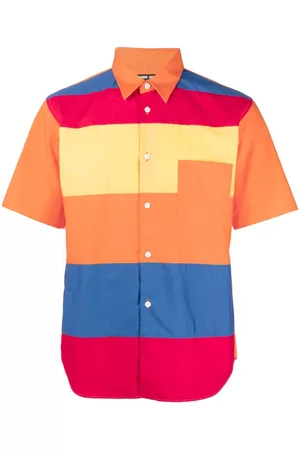 Comme des Garçons Uomo Camicie - Camicia a righe - Arancione