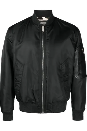 Roberto Cavalli Bomber con ricamo
