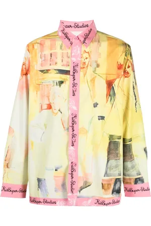 KIDSUPER STUDIOS Camicia con stampa grafica