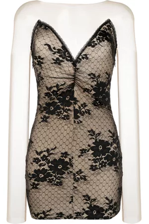 Wolford Donna Vestiti a fascia - Abito senza spalline con inserti - Nero
