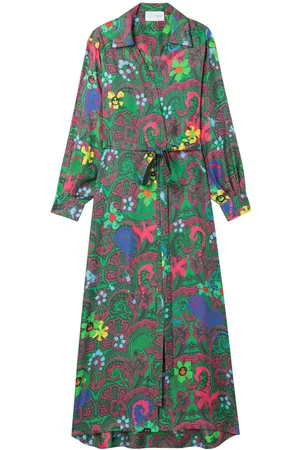 AZ FACTORY Abito con stampa paisley