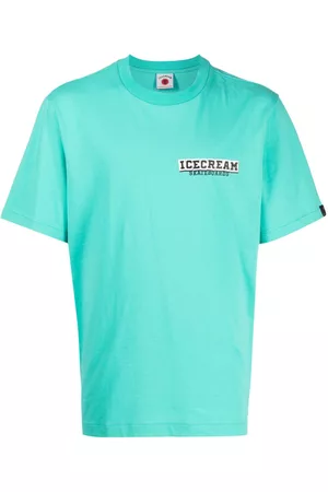 ICECREAM Uomo T-shirt - T-shirt con stampa - Verde