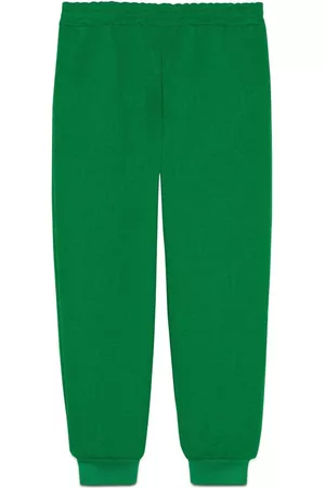 Gucci Pantaloni sportivi - Pantaloni sportivi con applicazione - 3778 Verde