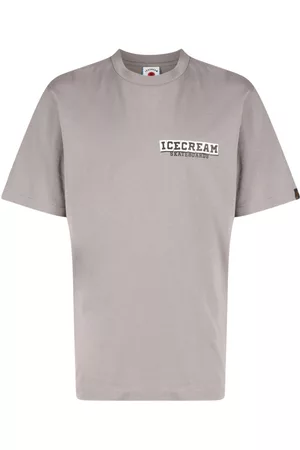 ICECREAM Uomo T-shirt - T-shirt con stampa - Grigio