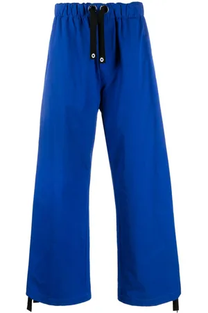 VERSACE Pantaloni sportivi a gamba ampia