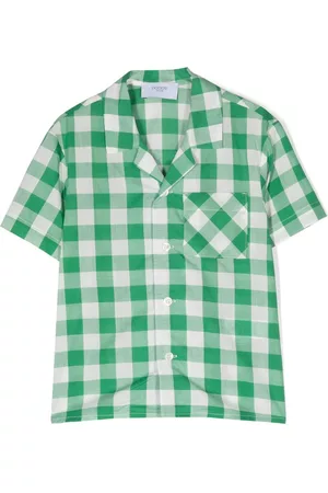 PAADE Camicie - Camicia a quadri - Verde
