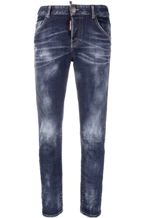 Dsquared2 Jeans skinny con effetto schiarito