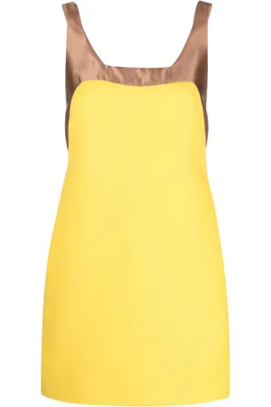 VALENTINO GARAVANI Abito corto smanicato con design color-block