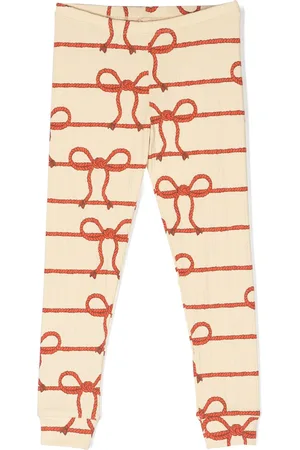 Mini Rodini Leggings con stampa rope