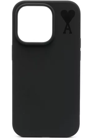 Ami Uomo Custodie per cellulare - Cover per iPhone 14 con stampa - Nero