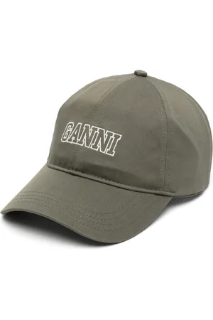 Ganni Cappello da baseball con ricamo