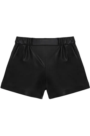ANINE BING Shorts Koa in finta pelle
