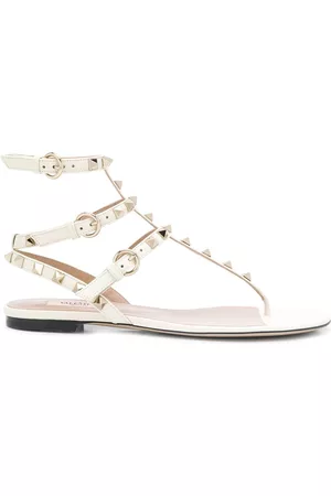 VALENTINO GARAVANI Donna Sandali - Sandali Rockstud - Toni neutri