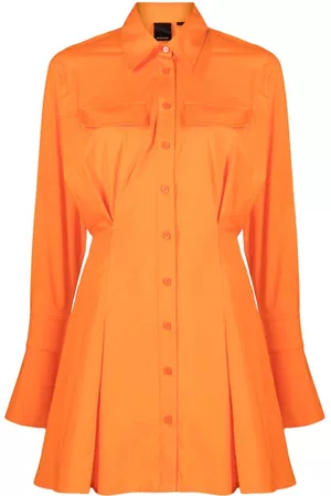Pinko Donna Vestiti chemisier - Chemisier a maniche lunghe - Arancione