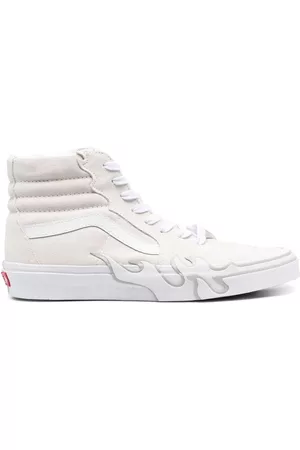Vans Uomo Sneakers alte - Sneakers Sk8-Hi con stampa - Bianco